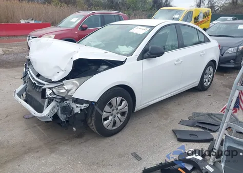 2012 Chevrolet Cruze Ls из США, поврежденный, VIN 1G1PC5SH6C7397689